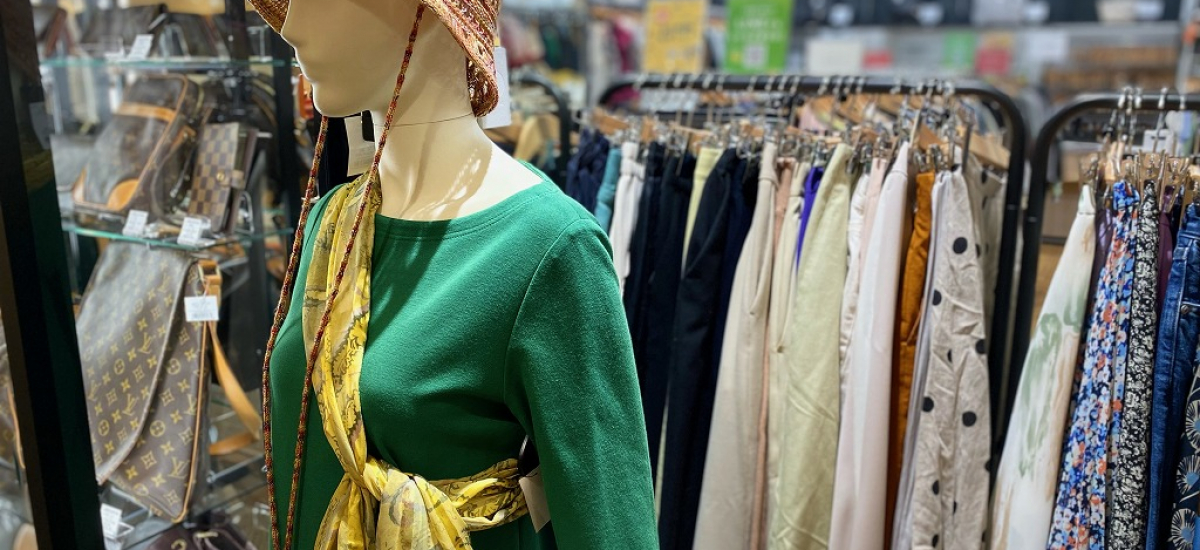 良い商品が盛りだくさん。きっと素敵な服と出会えます。